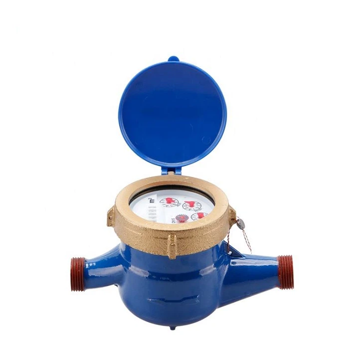 Brass Shell Wet Type Multi Jet Water Meter suppliers